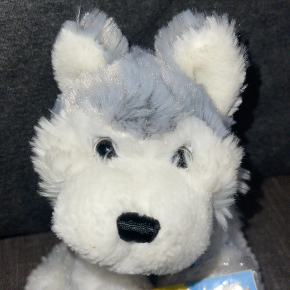 WEBKINZ Ganz HUSKY RETIRED HM120 w/hang & but Tag No Code plush stuffed animal - Picture 2 of 13
